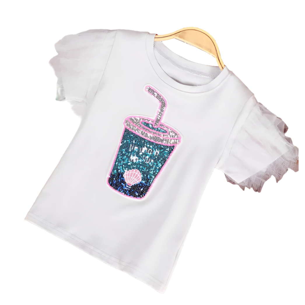 Girls fashion shirt PEEK A BOO