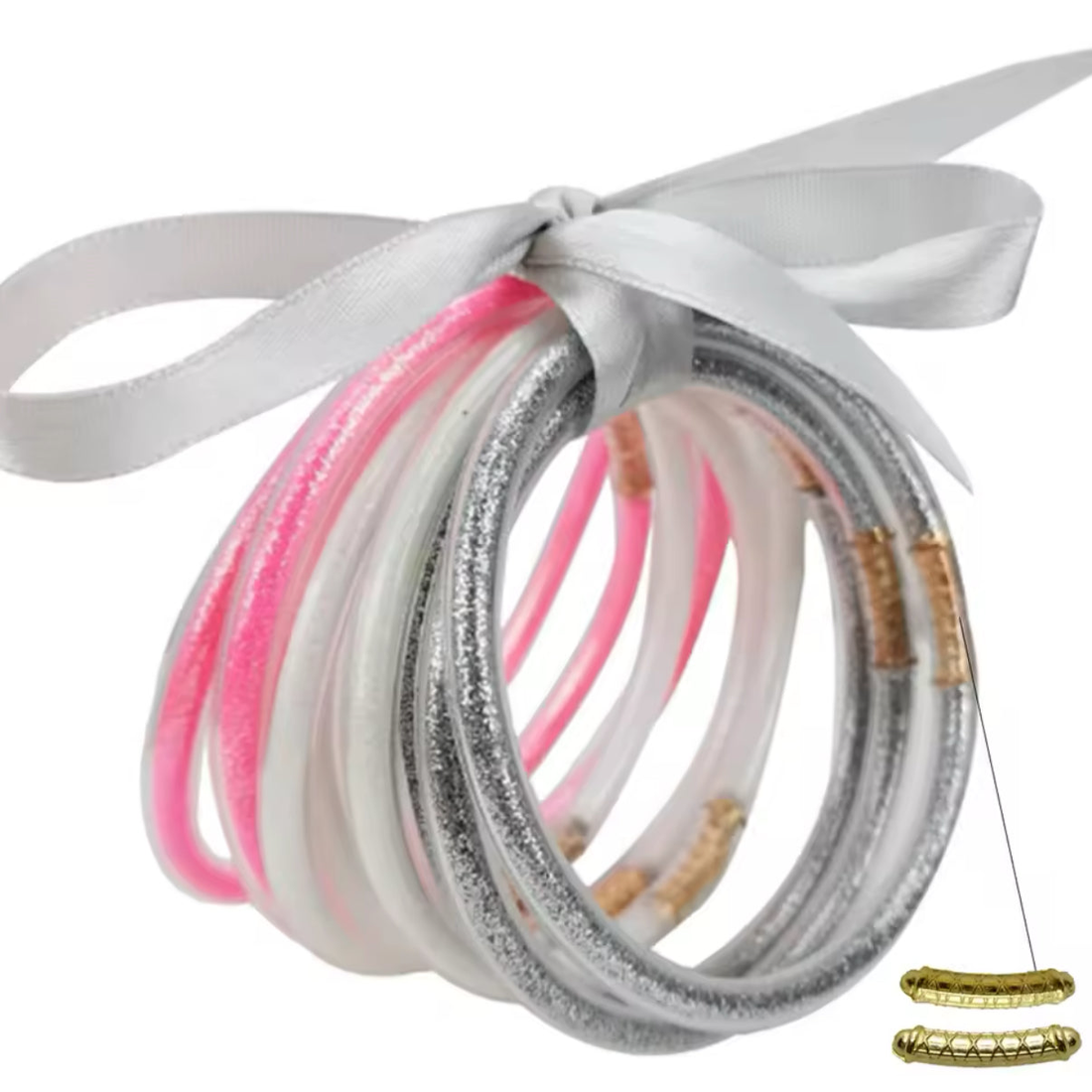 9Pcs/set Shiny Bracelets Xtra Small PEEK A BOO