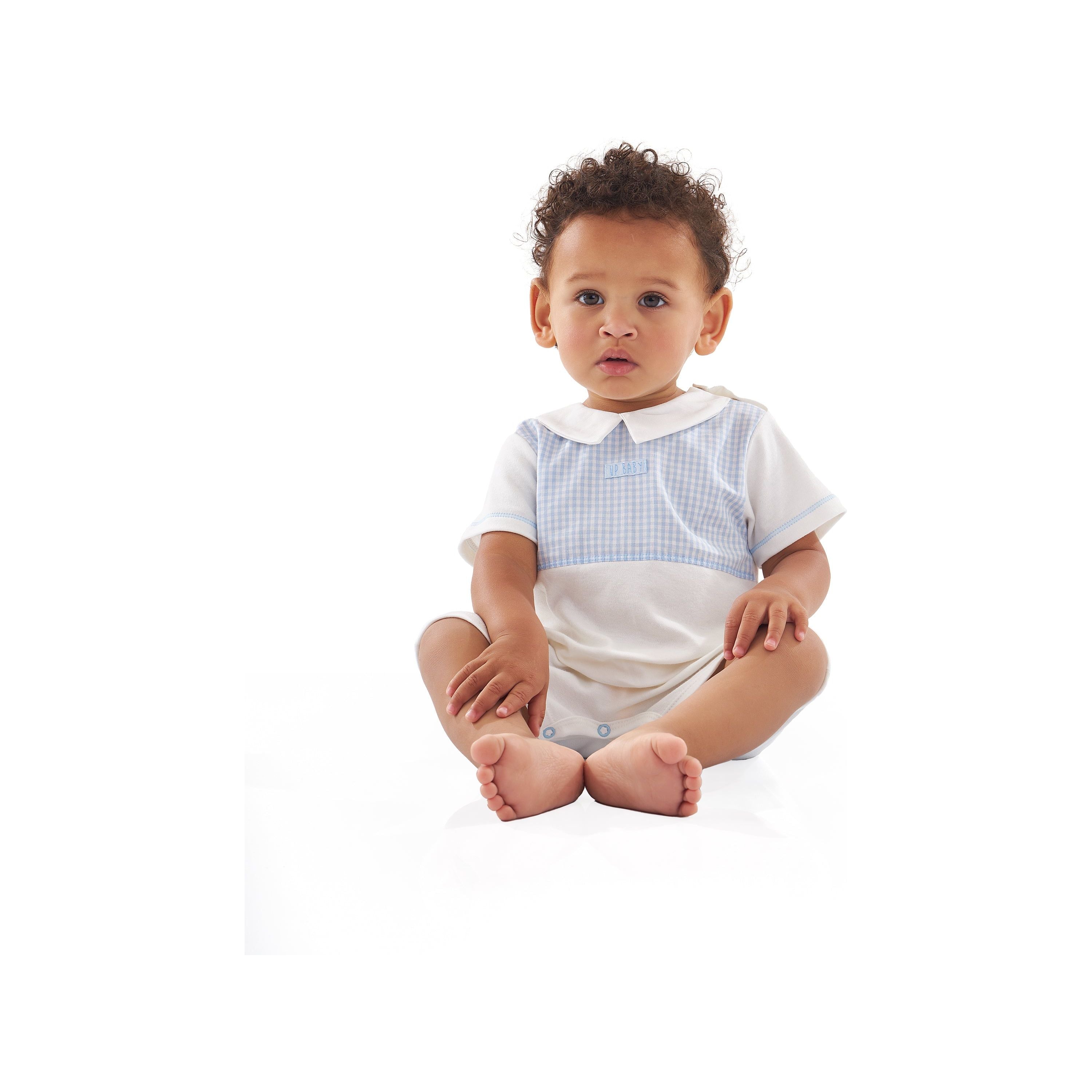 Up Baby Romper Boys PEEK A BOO