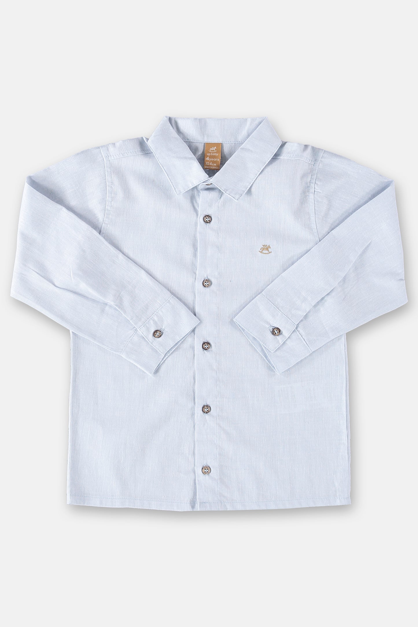 light blue - woven shirt