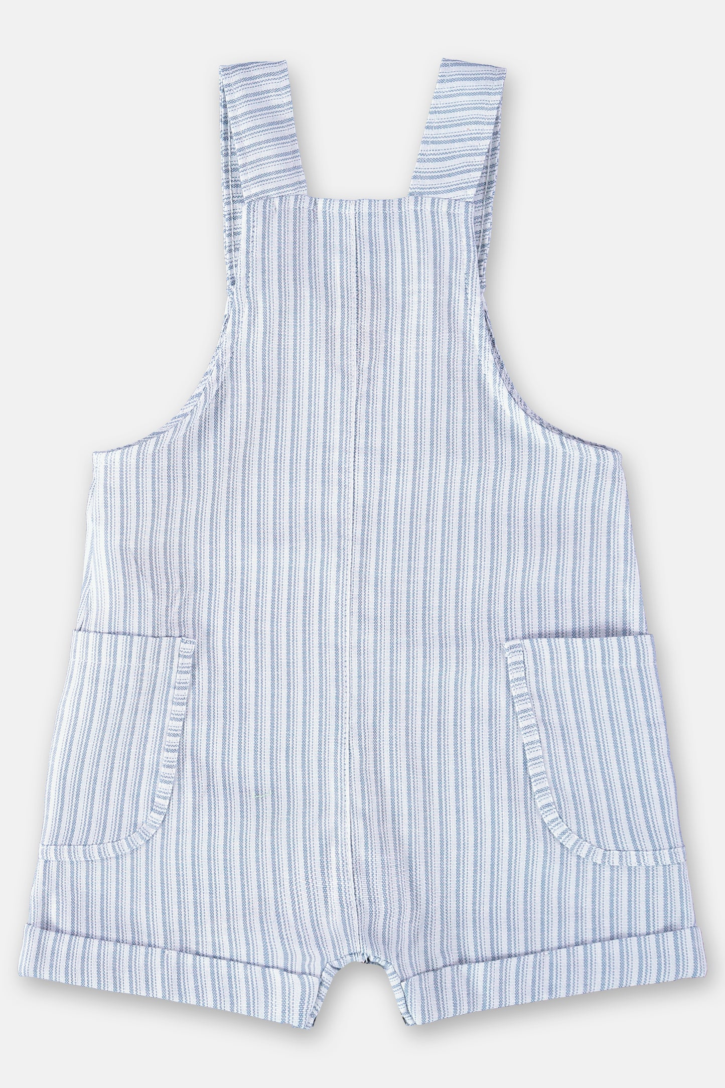 yarn dyed woven overalls