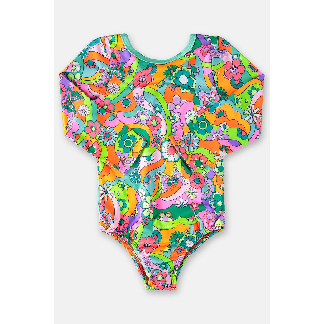 Happy Flowers Swimsuit PEEK A BOO