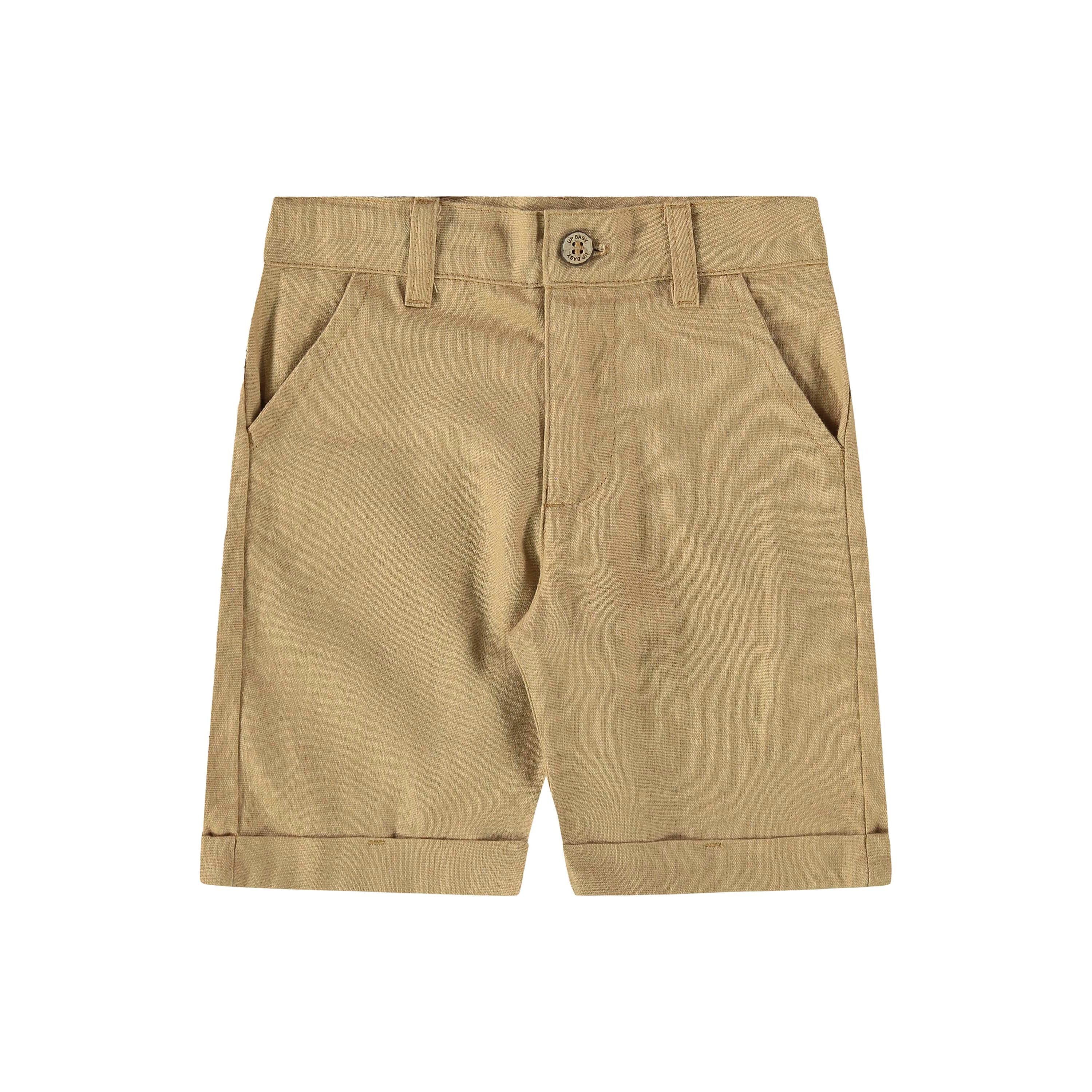Linen bermuda