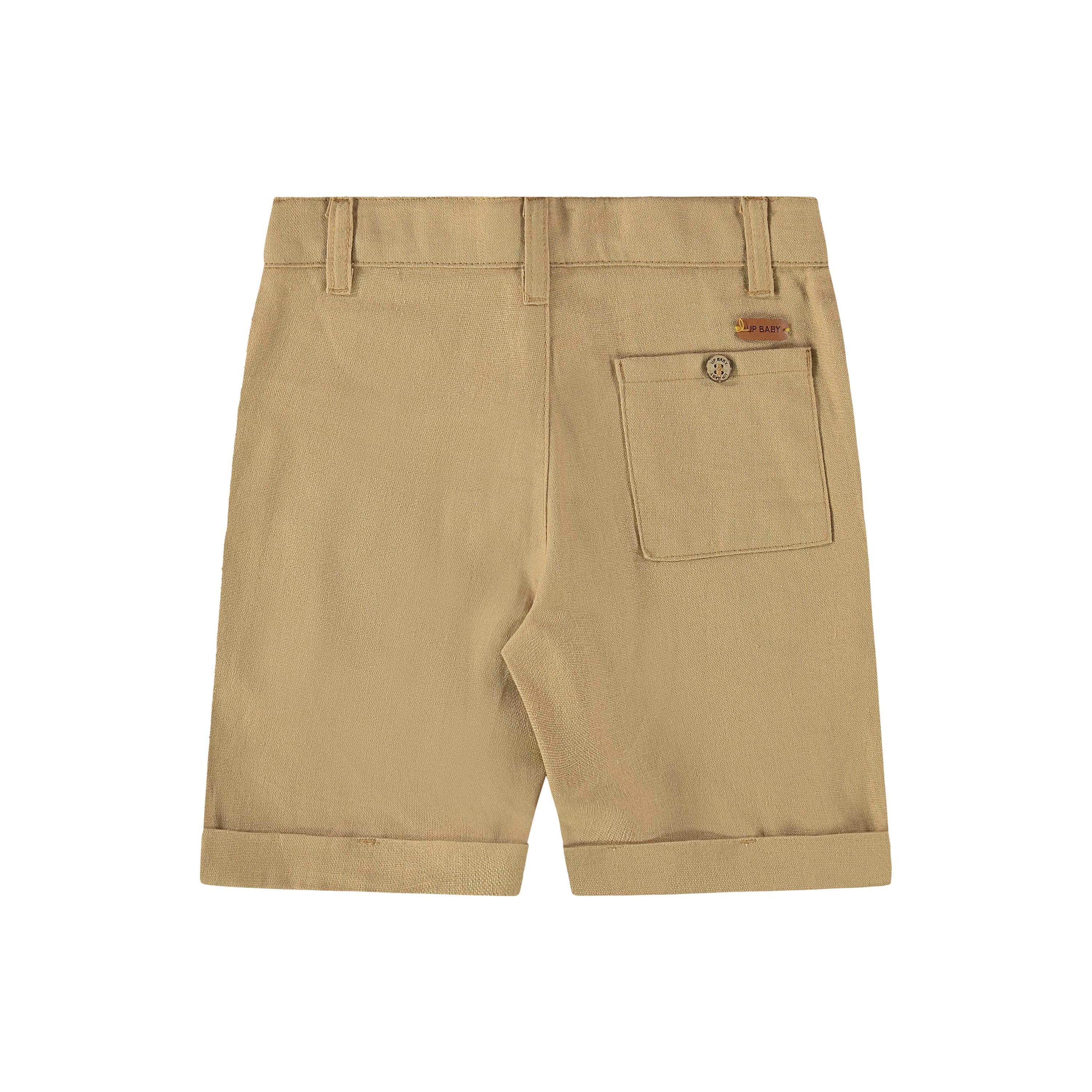 Linen bermuda
