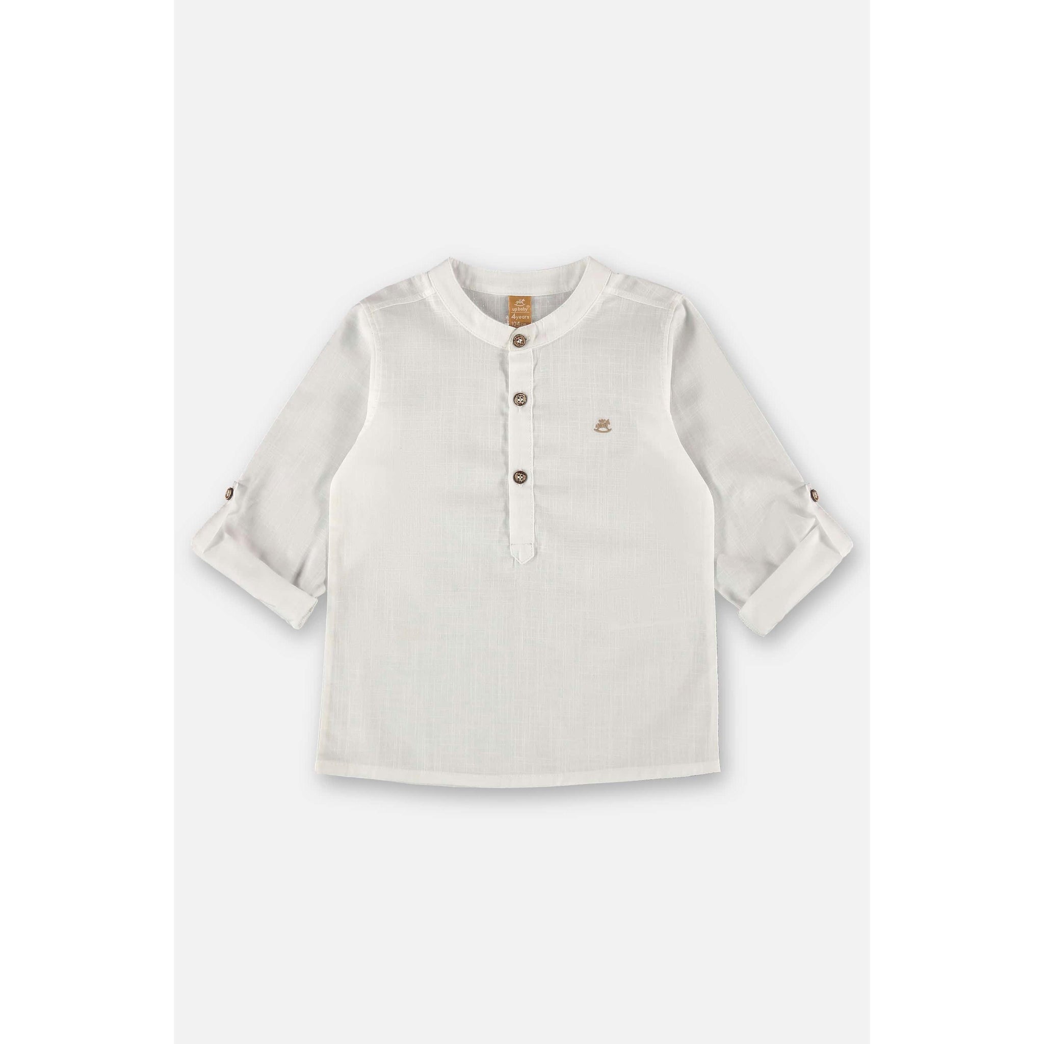 45586 - Woven blouse PEEK A BOO