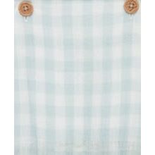 Check Gauze Romper & Hat Set