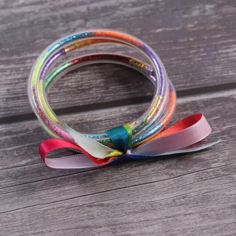 Girl Jelly Bangles PEEK A BOO
