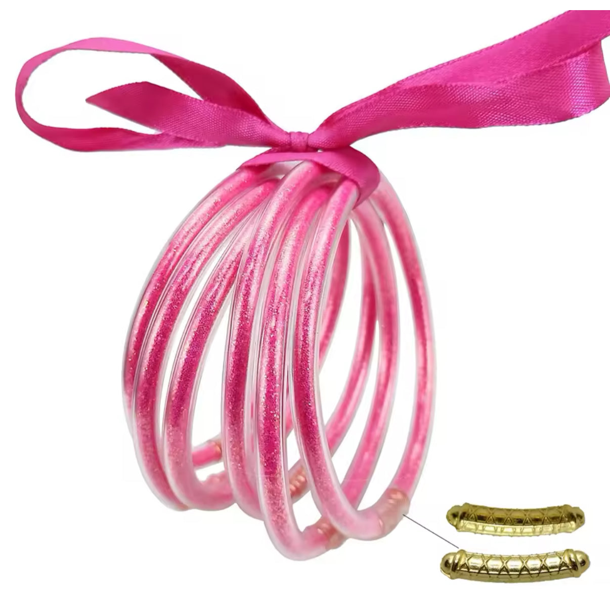 6pcs/set Extra Small Bangles PEEK A BOO