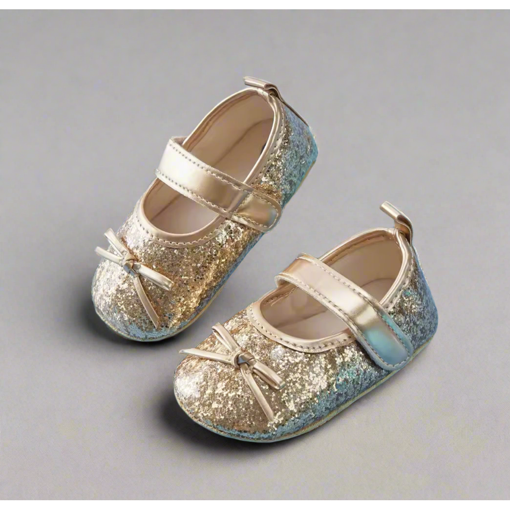 Shimmer ballerinas PEEK A BOO