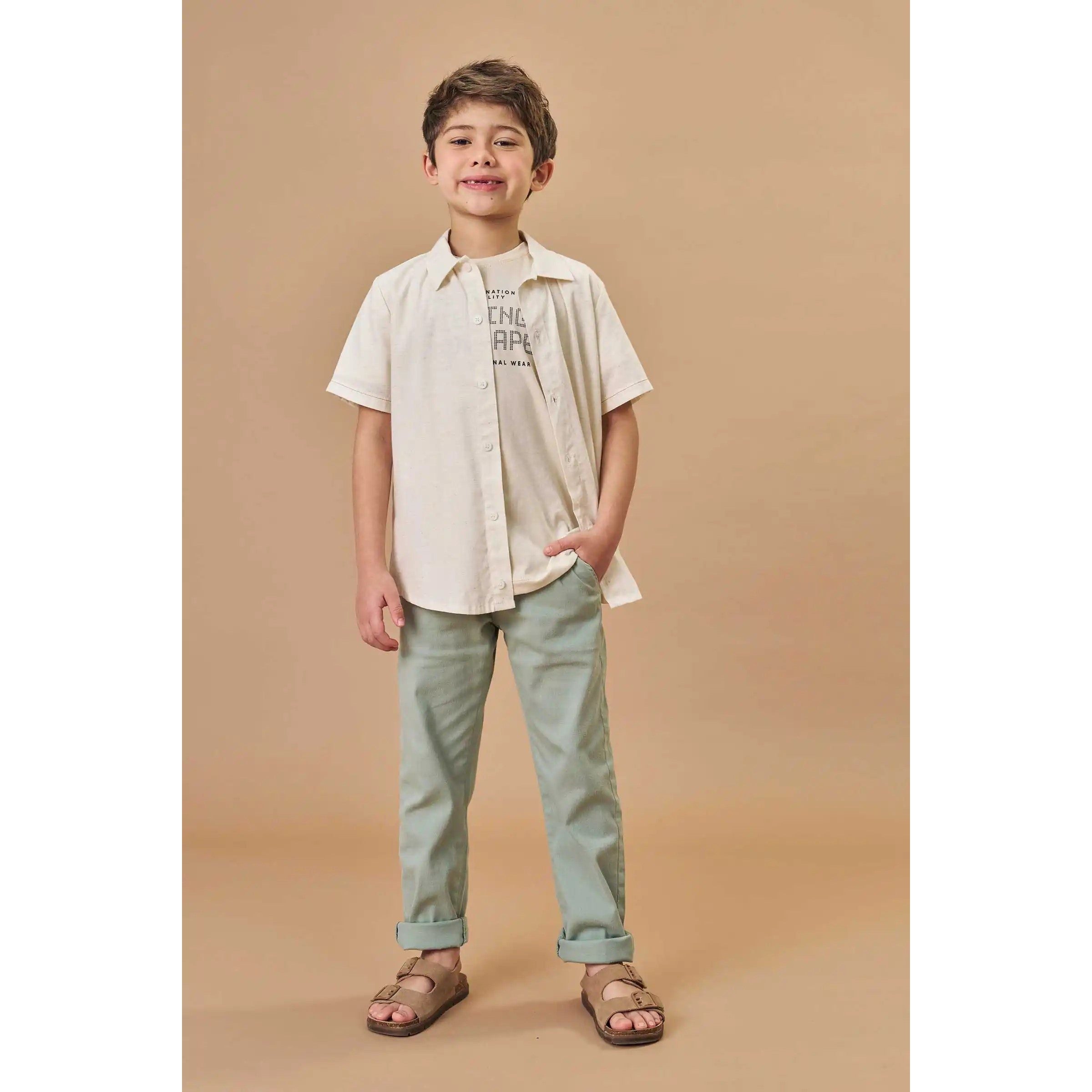 Boys shirt pants Set PEEK A BOO