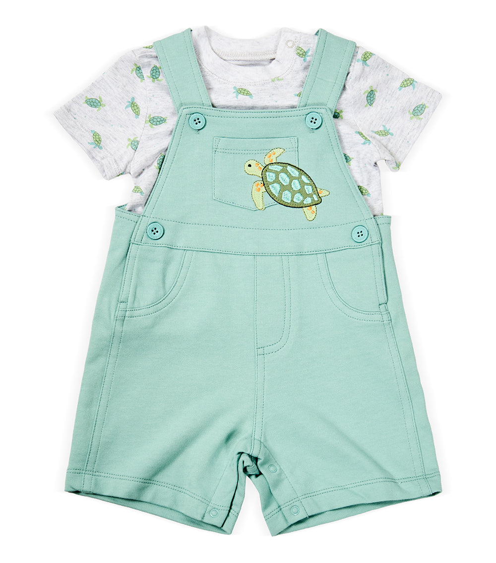 Turtle Shortall - Green Little Me