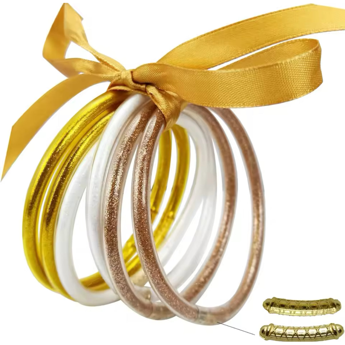 6pcs/set Extra Small Bangles PEEK A BOO
