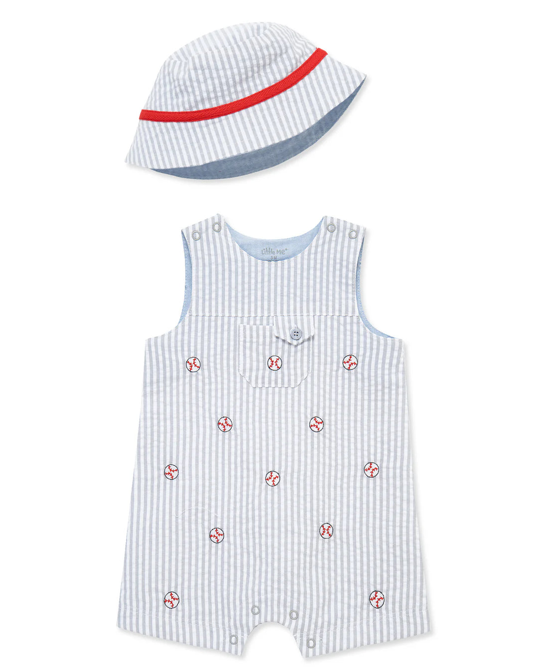 Baby Baseball Romper Set Little Me