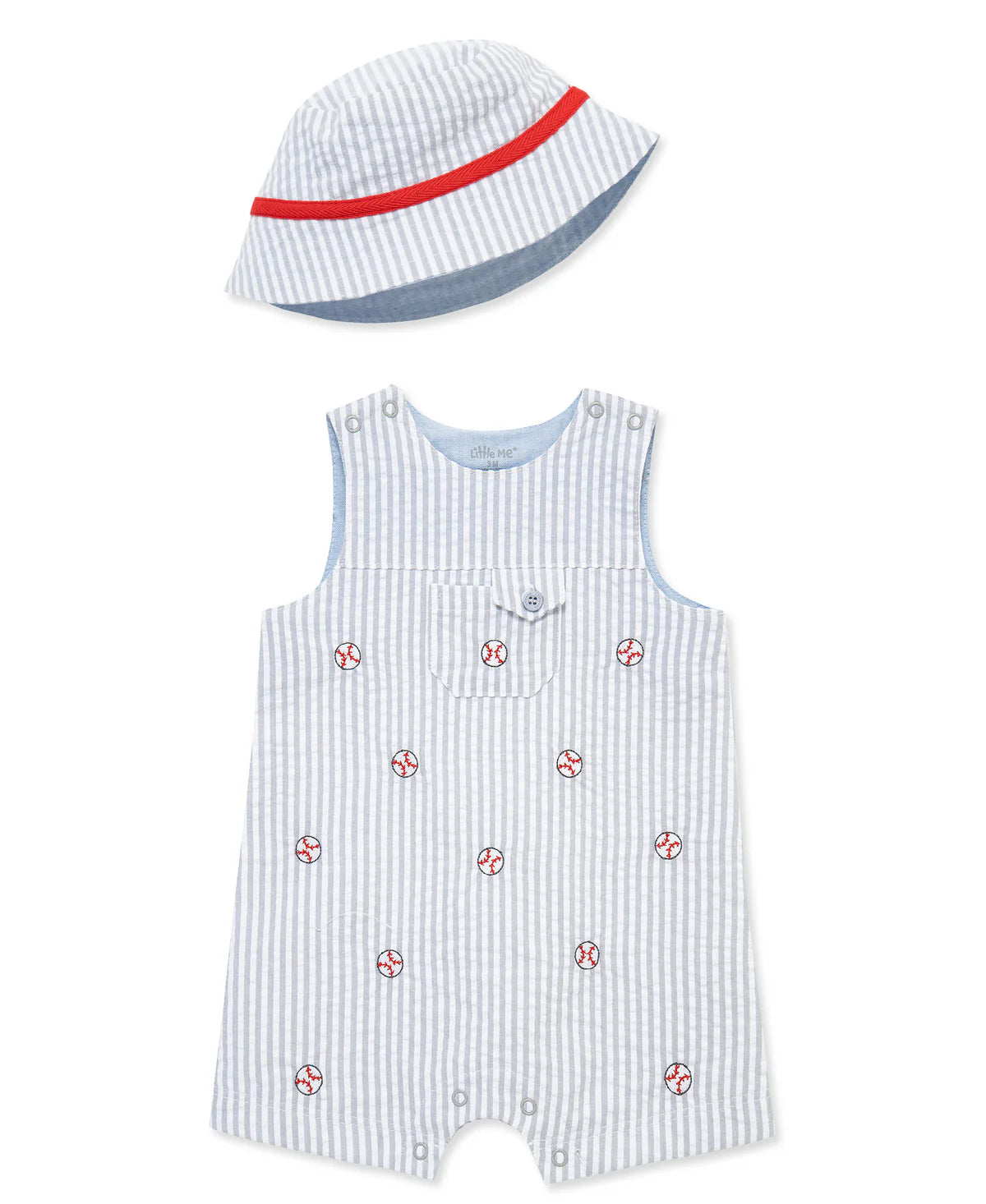 Baby Baseball Romper Set Little Me