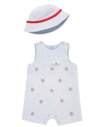 Baby Baseball Romper Set Little Me