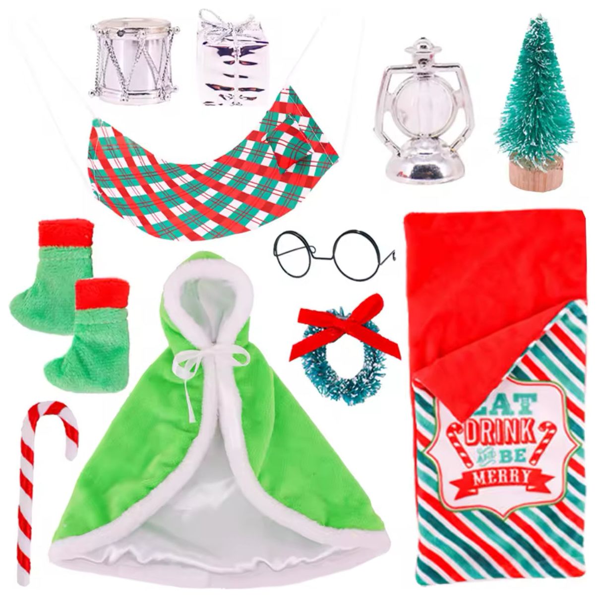 10Pcs/Set Elf Doll Clothes PEEK A BOO