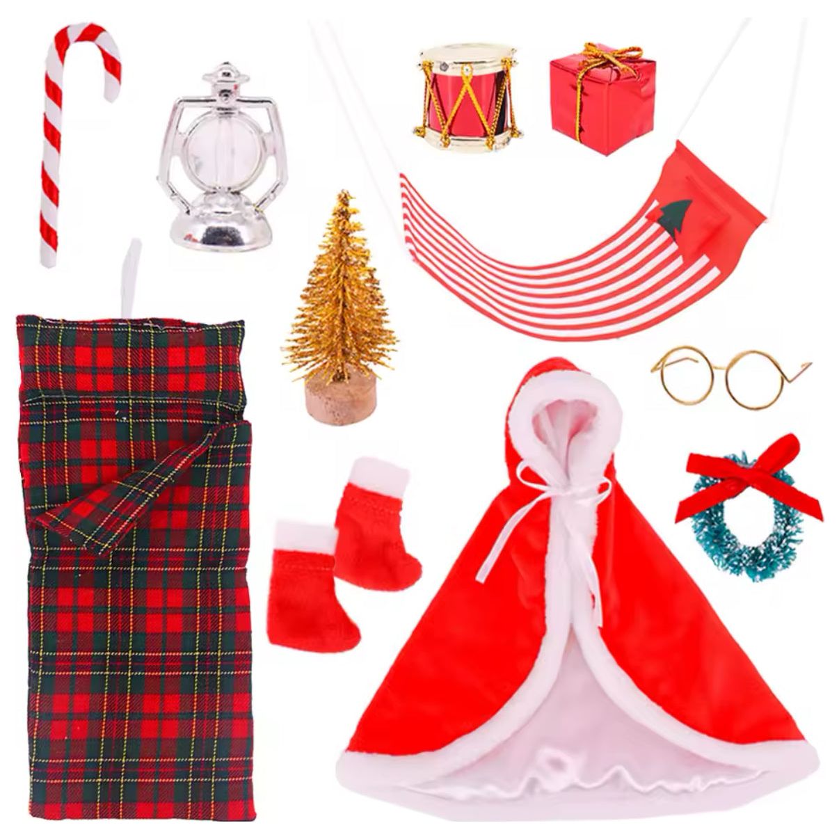 10Pcs/Set Elf Doll Clothes PEEK A BOO