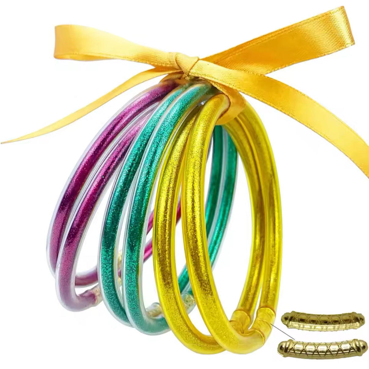 6pcs/set Extra Small Bangles PEEK A BOO