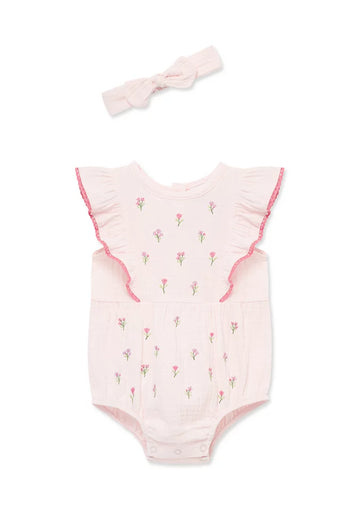 Baby Tiny Flowers Bubble Little Me