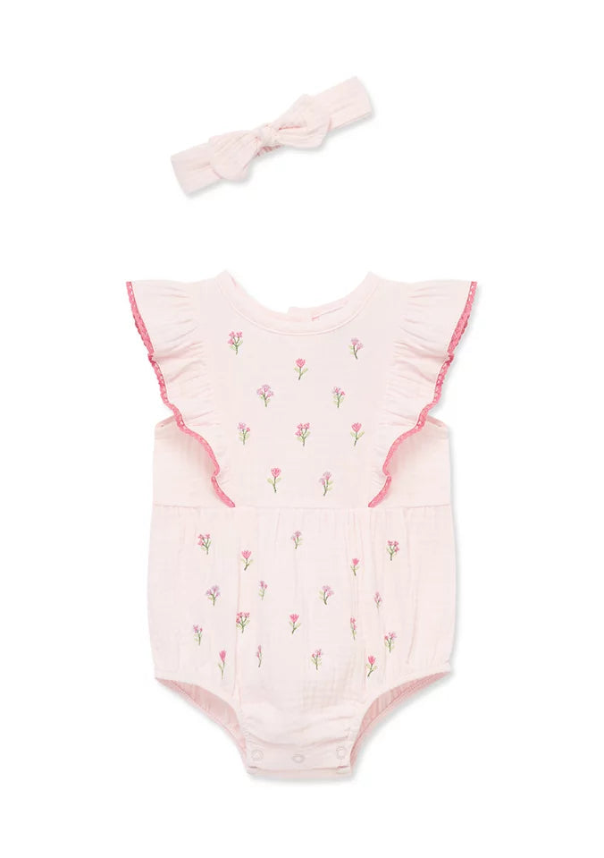 Baby Tiny Flowers Bubble Little Me