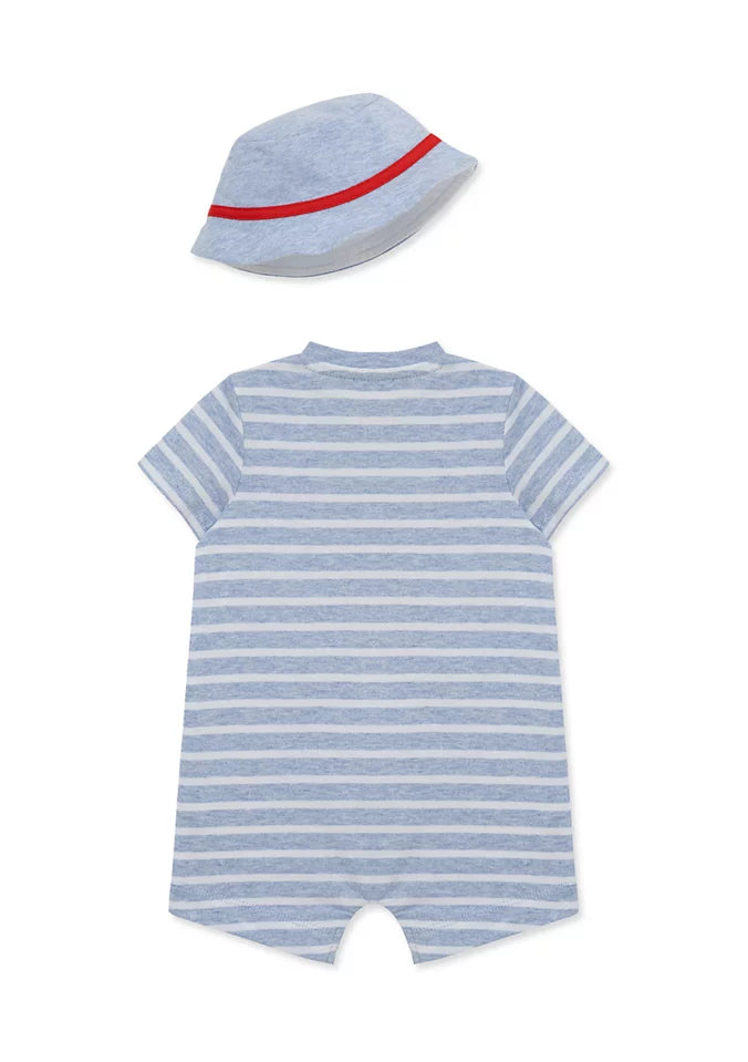 Baby Boys Baseball Romper with Hat PEEK A BOO