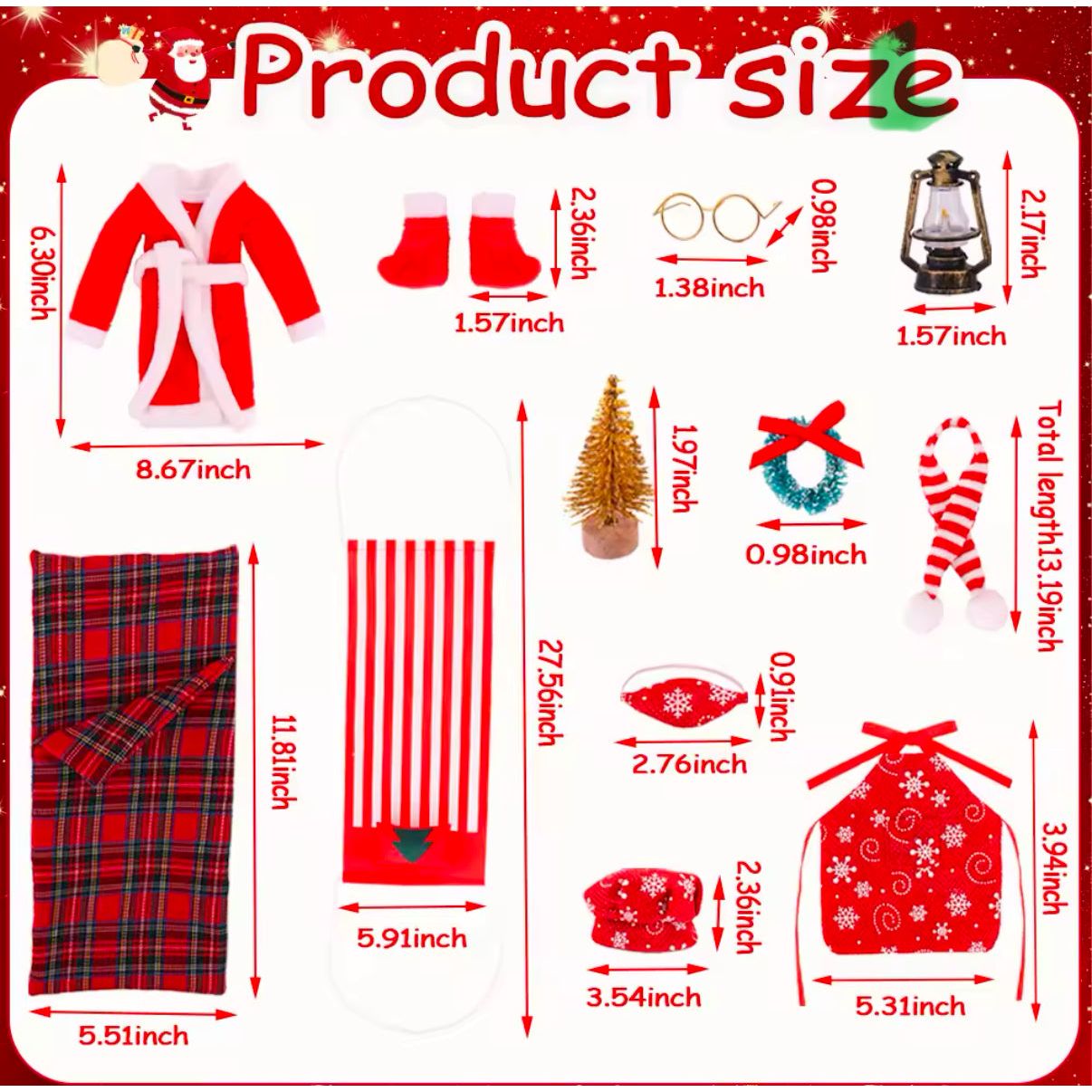 10Pcs/Set Elf Doll Clothes PEEK A BOO