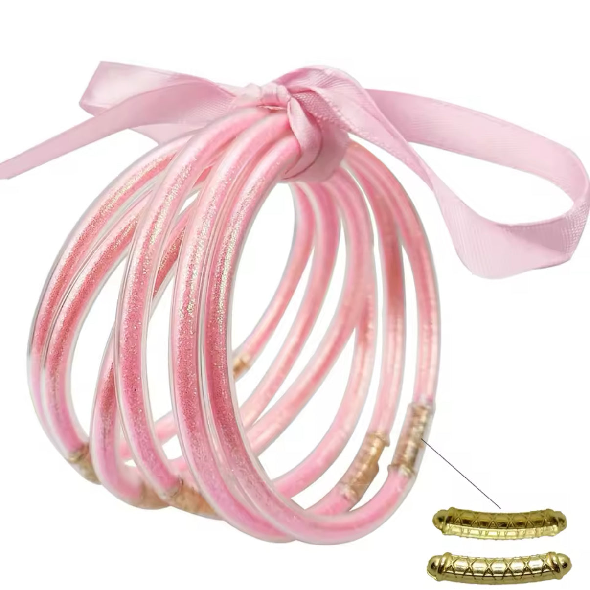 6pcs/set Extra Small Bangles PEEK A BOO