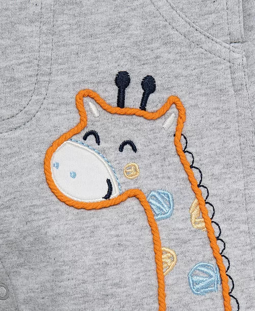 Giraffe Shortall - Grey Little Me