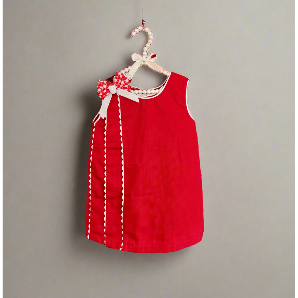 Pique Red white dresses