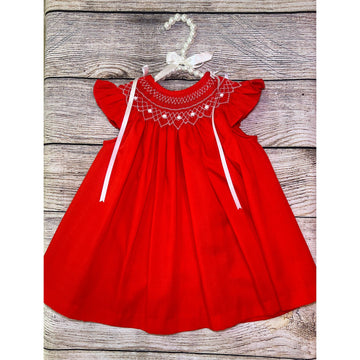 Red w/ White Jesucito PEEK A BOO