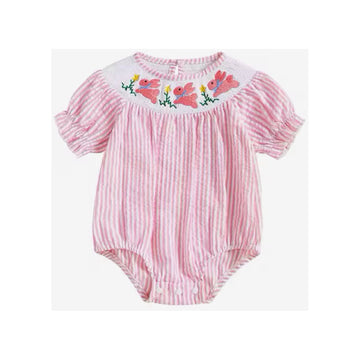 Baby Girl Easter Romper PEEK A BOO