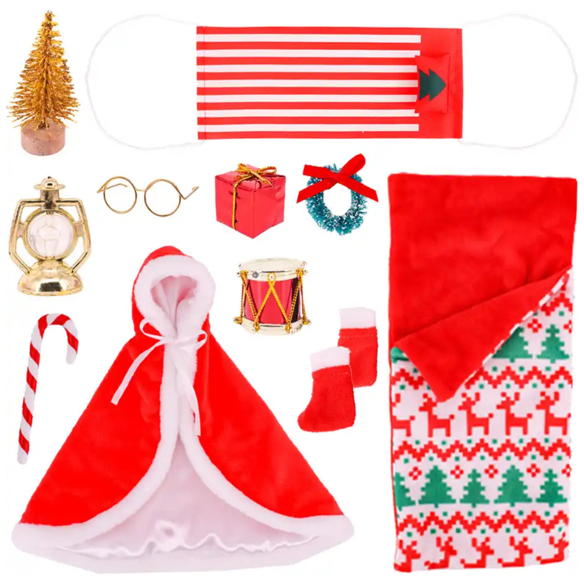 10Pcs/Set Elf Doll Clothes PEEK A BOO