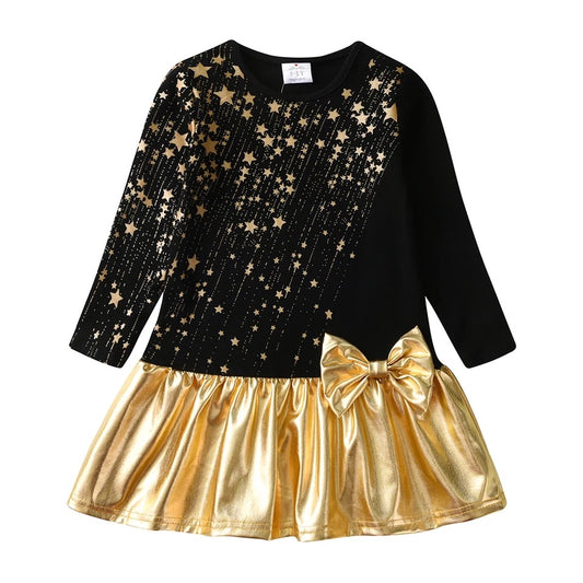 Girls Dress With  Star