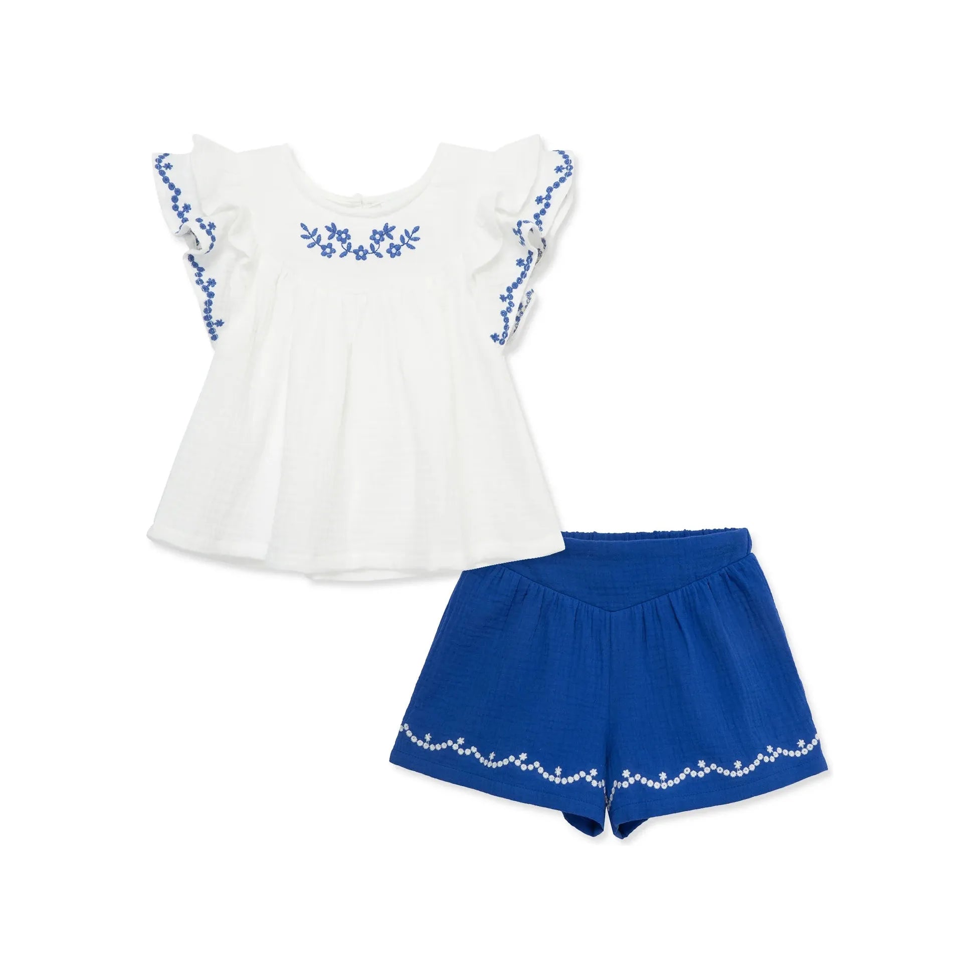 Blue Woven Play Set PEEK A BOO