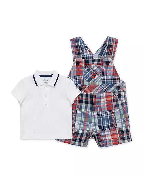 Baby Patchwork Shortall Set Little Me
