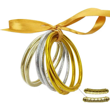 6pcs/set Extra Small Bangles PEEK A BOO