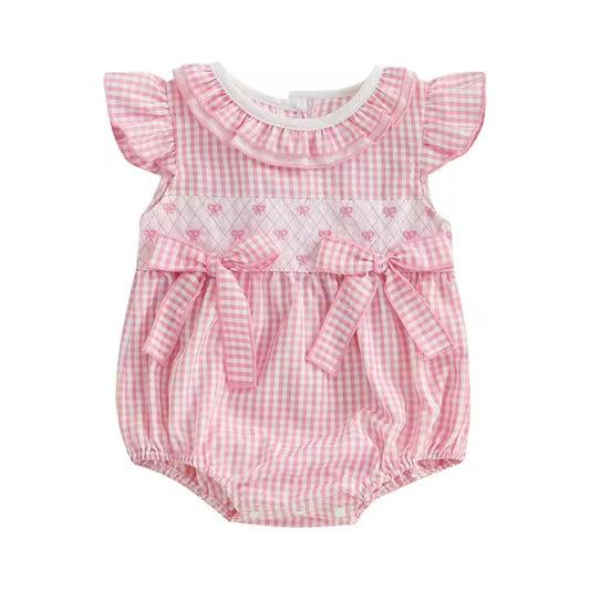 Pink Bow Bubble PEEK A BOO