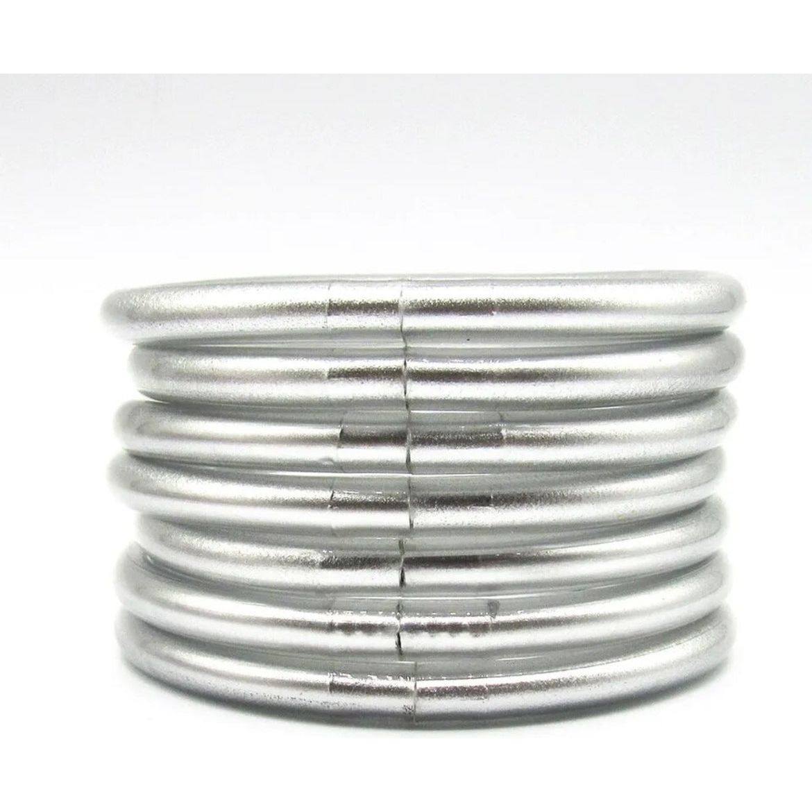 7pcs/Set  Bowknot Jelly Bangle PEEK A BOO