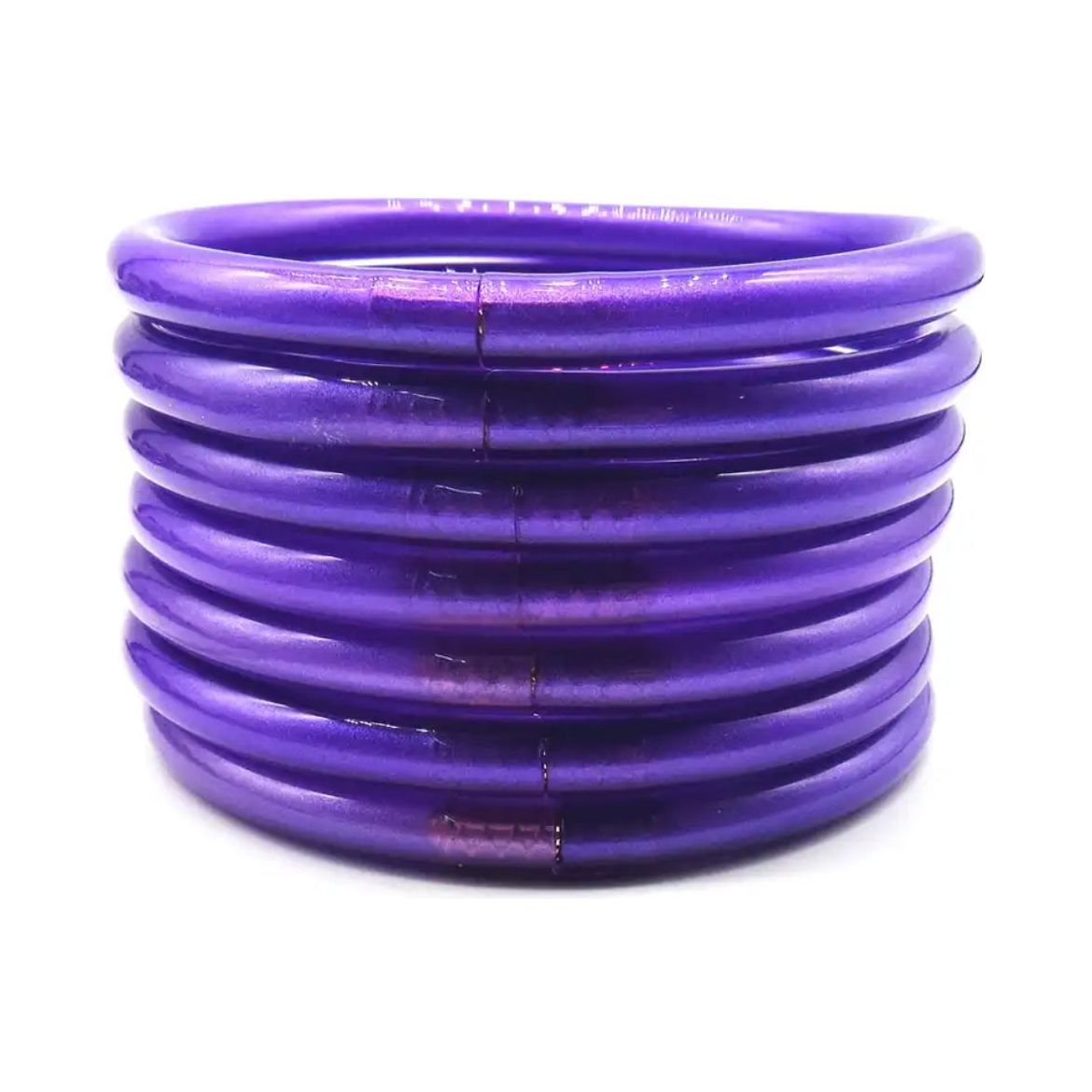 7pcs/Set  Bowknot Jelly Bangle PEEK A BOO
