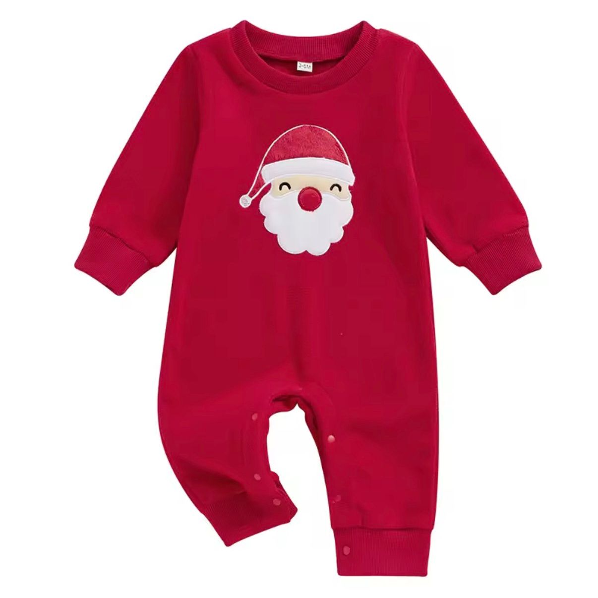 Baby Christmas Jumpsuit PEEK A BOO