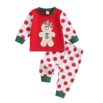 Girl Christmas Gingerbread PEEK A BOO