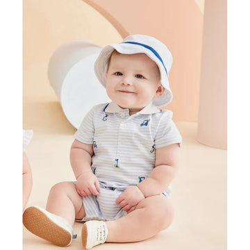 Golf Romper & Hat PEEK A BOO