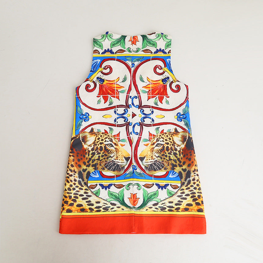 Leopard Dress PEEK A BOO