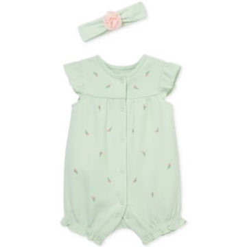 Green/Rosebud PEEK A BOO