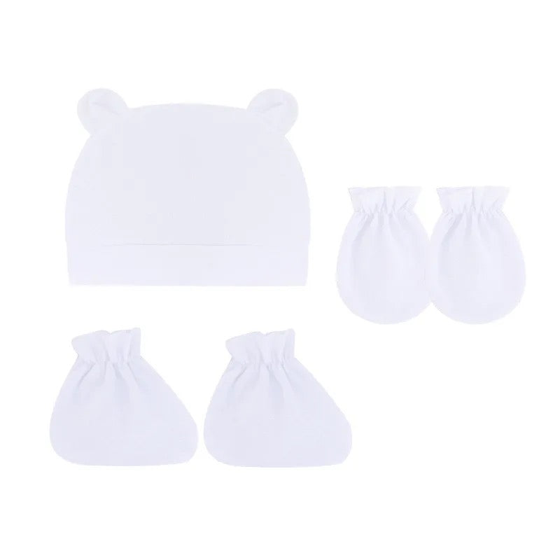 Newborn Baby Cotton Beanies PEEK A BOO
