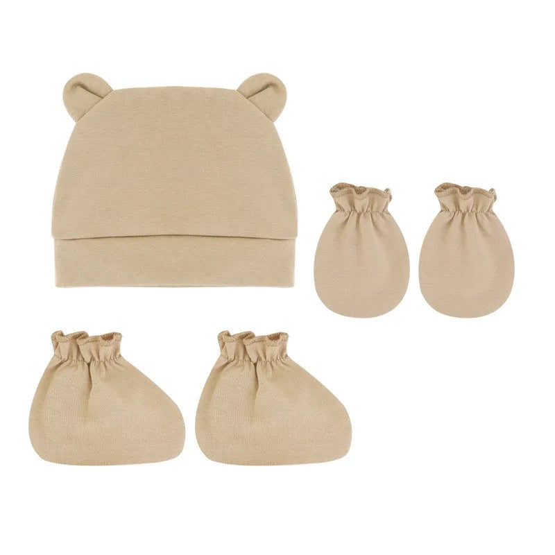 Newborn Baby Cotton Beanies PEEK A BOO