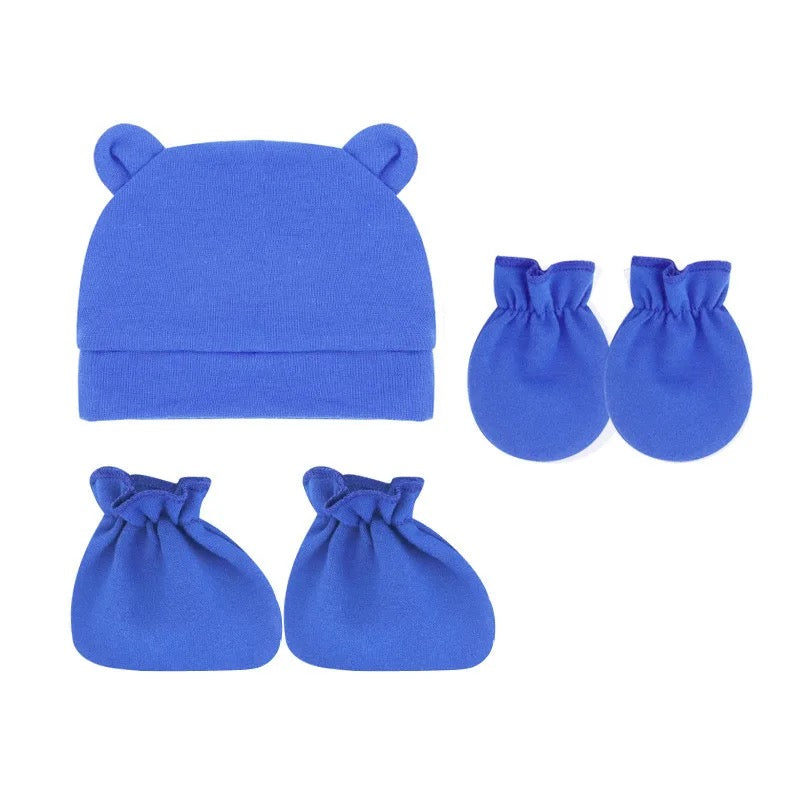 Newborn Baby Cotton Beanies PEEK A BOO