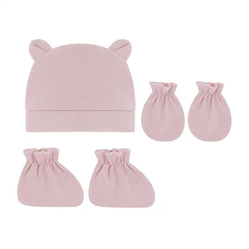 Newborn Baby Cotton Beanies PEEK A BOO