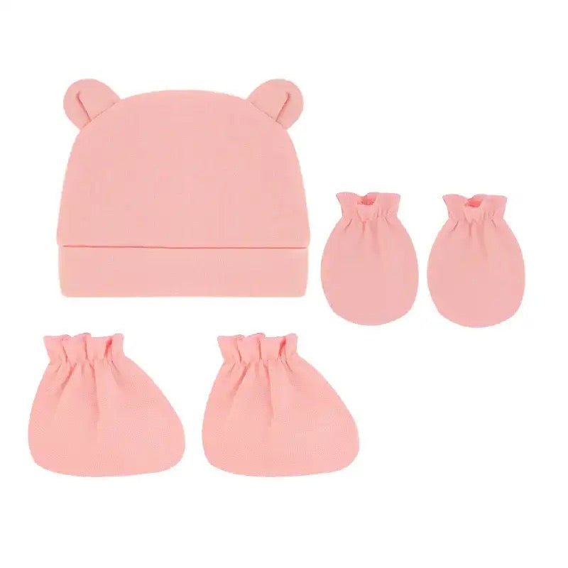 Newborn Baby Cotton Beanies PEEK A BOO