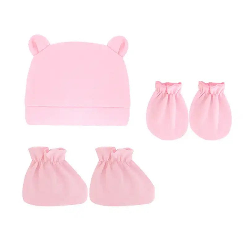 Newborn Baby Cotton Beanies PEEK A BOO